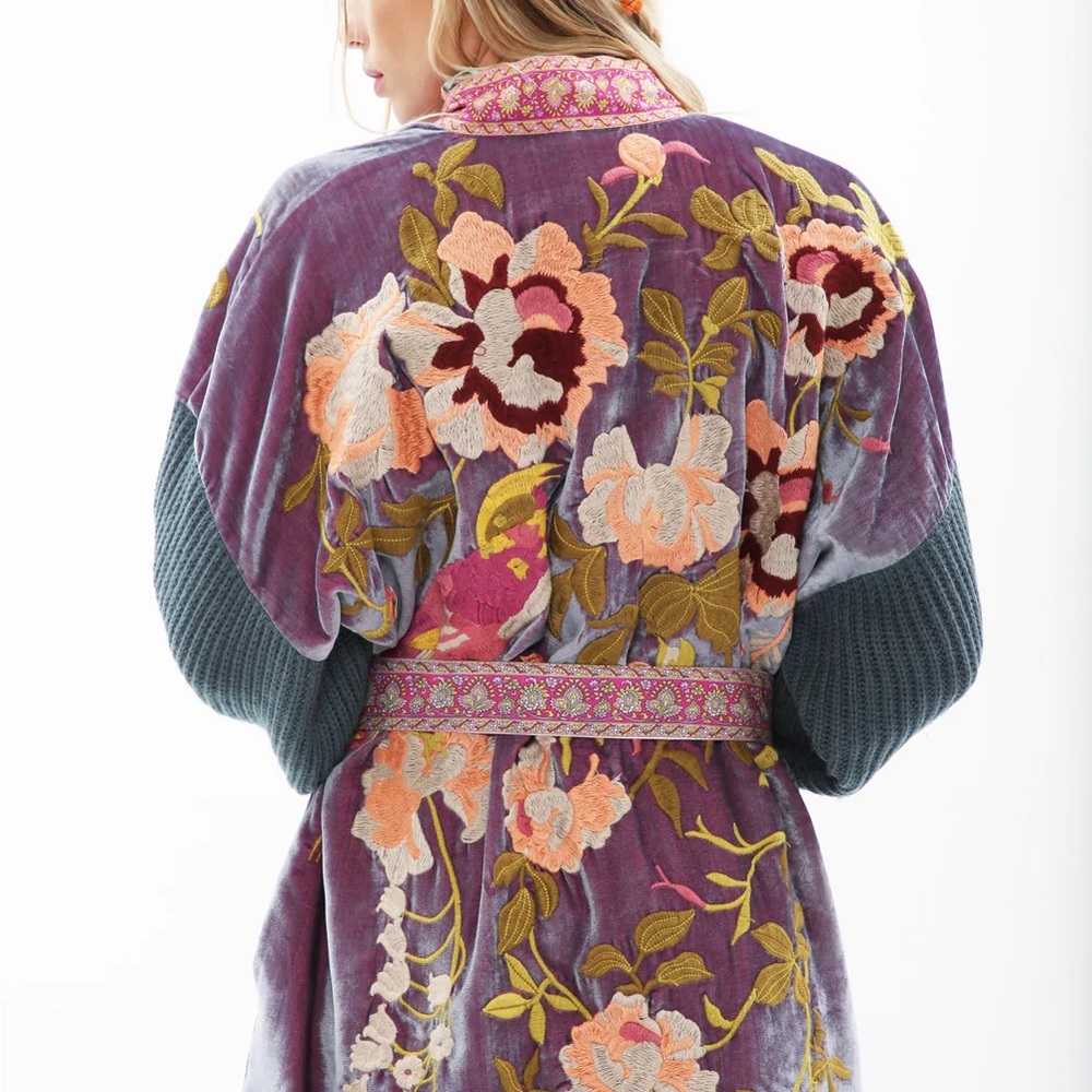 Something Magical Velvet Coat NEW